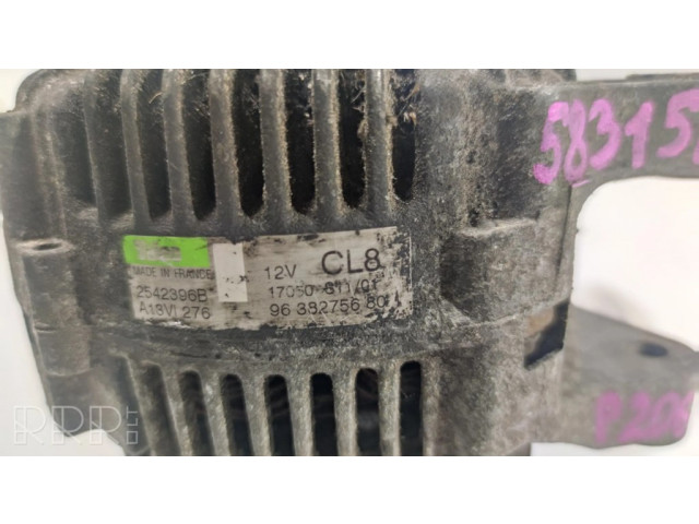 Генератор 57052A, 9638275680   Peugeot 206 1.4     
