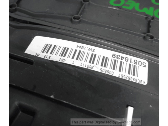 Přístrojová deska  Alfa Romeo Mito 2008 Y50001, ALFAROMEO  