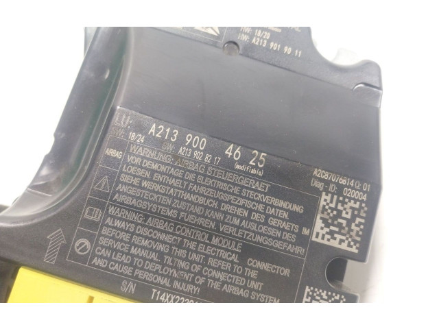 Блок подушек безопасности A2139004625, A2139004625   Mercedes-Benz GLC X253 C253