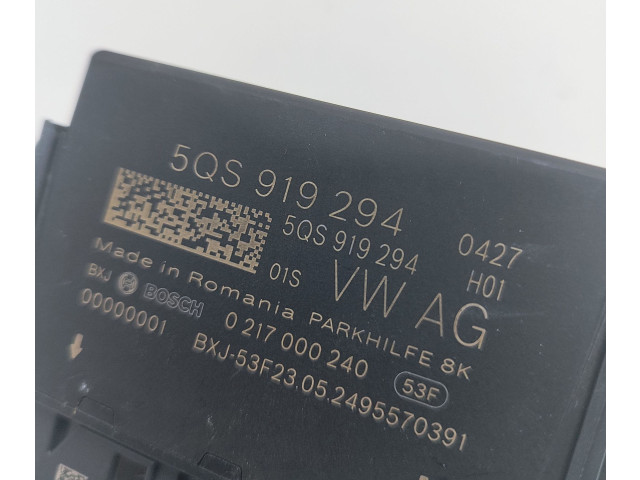 Блок управления парковки 5QS919294   Skoda Octavia Mk4