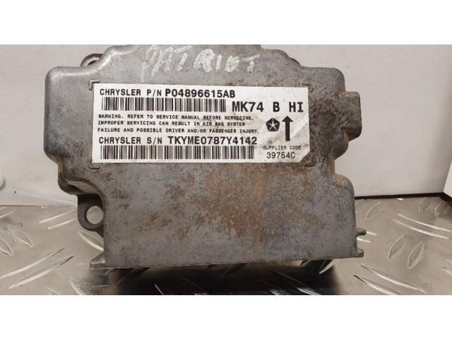 Блок подушек безопасности P04896615AB Jeep Patriot