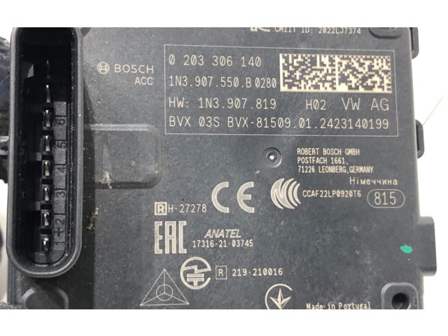 Блок управления 1N3907550B Skoda Superb B9