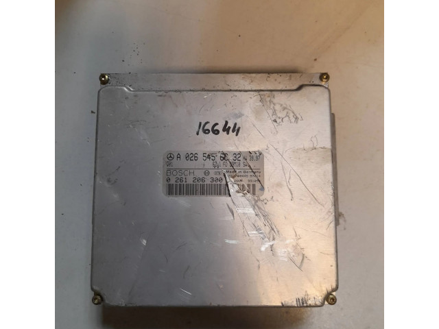 Řídící jednotka A0265456632, 0261206300 Mercedes-Benz E W210 1997