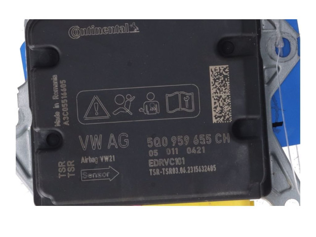 Блок подушек безопасности 5Q0959655CH Skoda Superb B8 (3V)