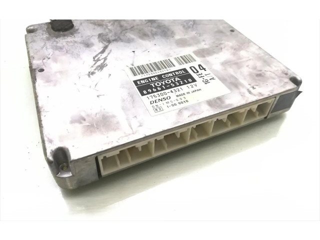 Блок управления двигателя 89661-53210, 175300-4321 Lexus IS 200-300