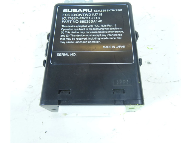 Блок управления двигателя 88035SA140, 88035SA140 Subaru Forester SG