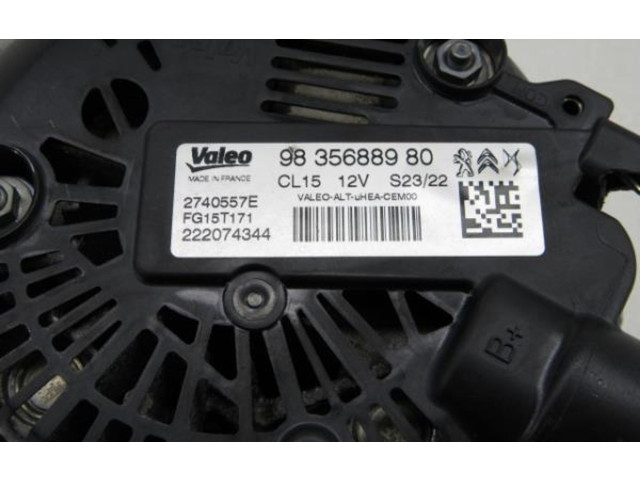 Генератор    9835688980, FG15T171   Peugeot 2008 II