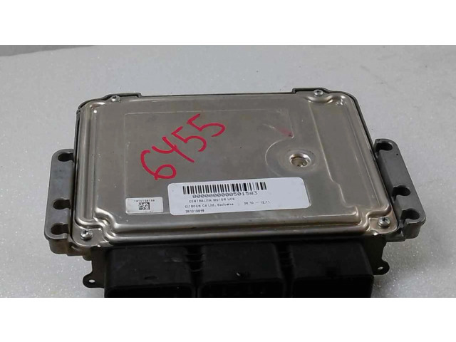 Блок управления двигателя 281019819, 9805947680   Citroen C4 II