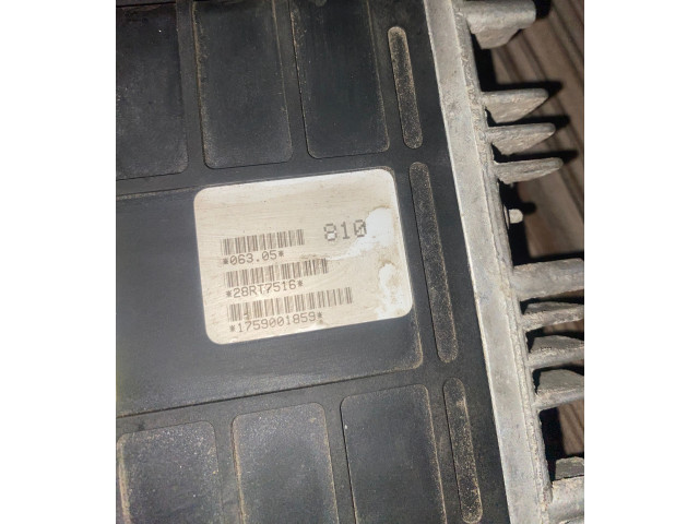 Блок управления двигателя 0280000734, 443907403D Volkswagen Golf II