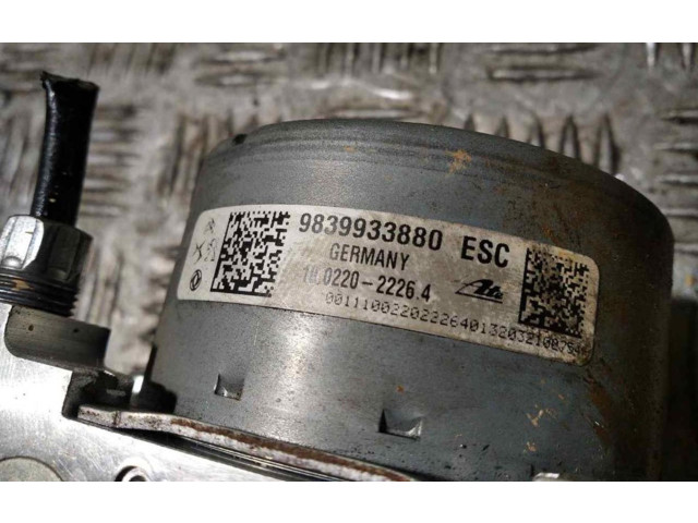 Блок АБС 9839933880ESC   Peugeot  2008 I  2013 - 2019 года