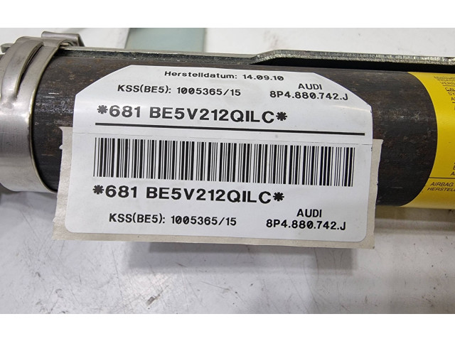Боковая подушка безопасности 8P4880742J Audi A3 S3 A3 Sportback 8P