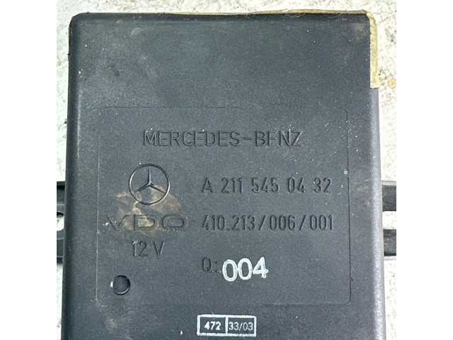 Блок управления A2115450432, 410213006001   Mercedes-Benz E W211
