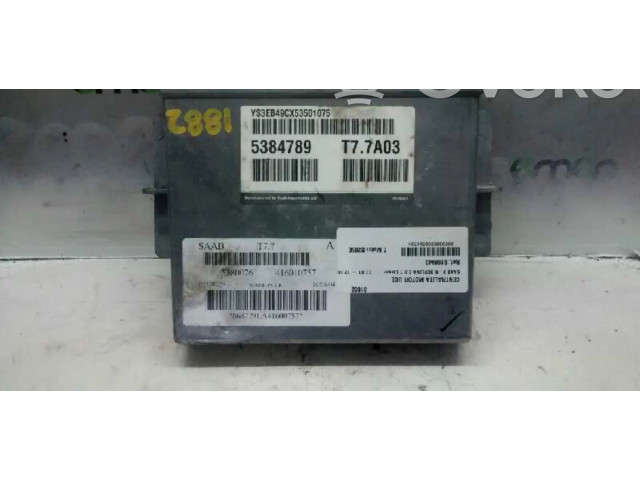 Блок управления двигателя 093787295380076, CENTRALITAMOTORUCE   Saab 9-5
