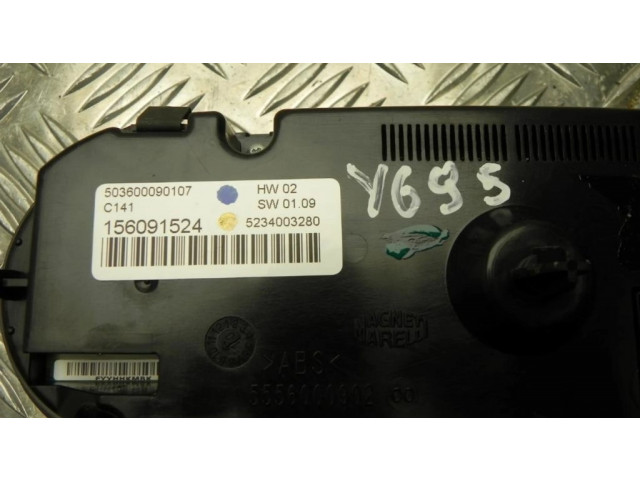 Блок управления климат-контролем 156091524, Y695 Alfa Romeo Giulietta