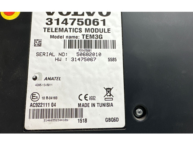 Блок управления 31475061   Volvo XC90