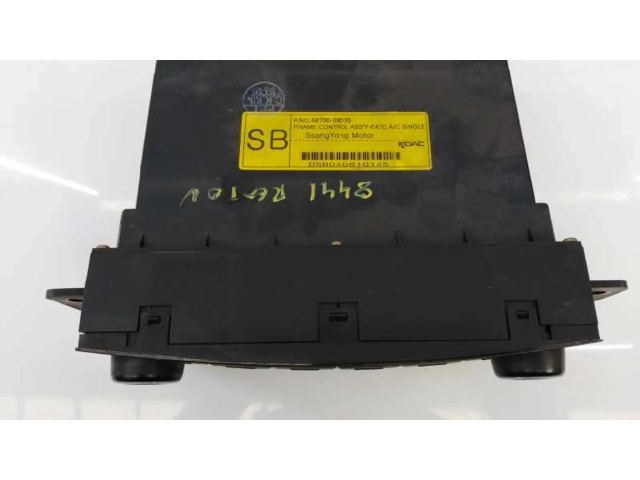 Блок управления климат-контролем 6870008330, E3-A3-19-1   SsangYong Rexton