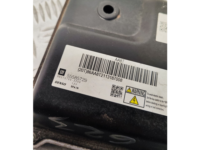 Блок управления двигателя 55585729 Opel Meriva B