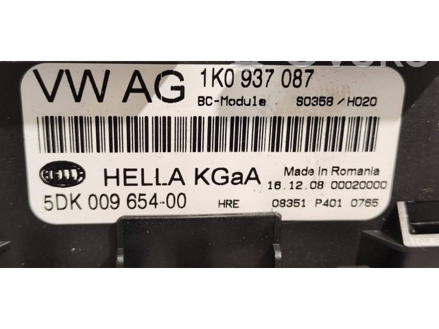 Блок комфорта 1K0937087, 5DK00965400 Skoda Octavia Mk2 (1Z)