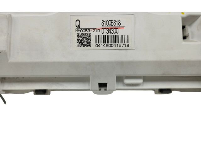 Панель приборов 8100B818, MM0053219 Mitsubishi ASX
