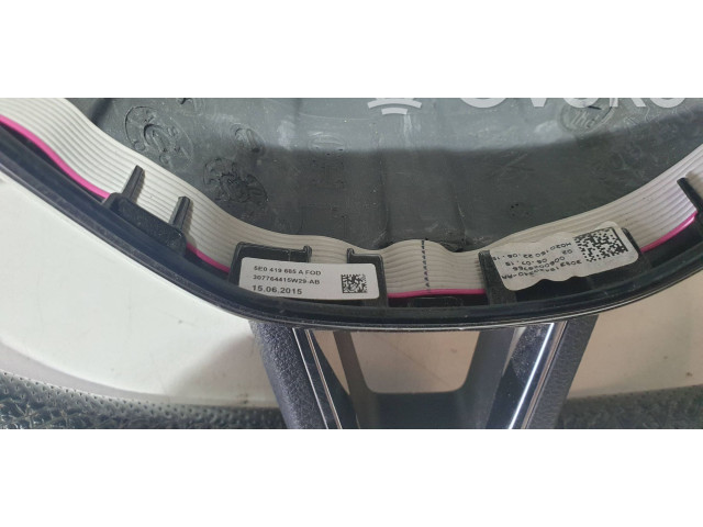 Руль Skoda Fabia Mk3 (NJ) 2015 - 2021 года 565419091D, 304458899340AA