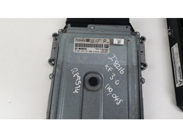 Комплект блоков управления 0281014671, 9X2Q12A650P Jaguar XF X250