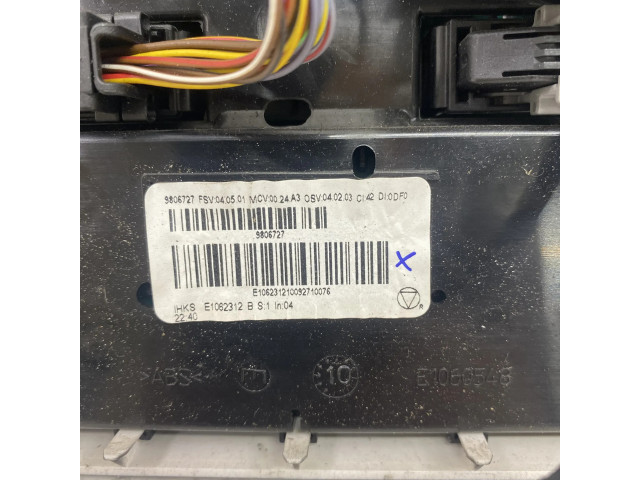 Блок управления климат-контролем 9806727 Mini Cooper Countryman R60