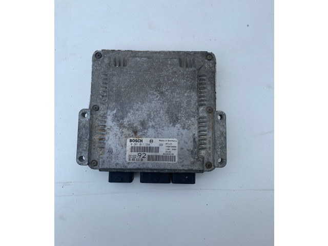 Блок управления двигателя 0281011334, 9649561880   Citroen C8