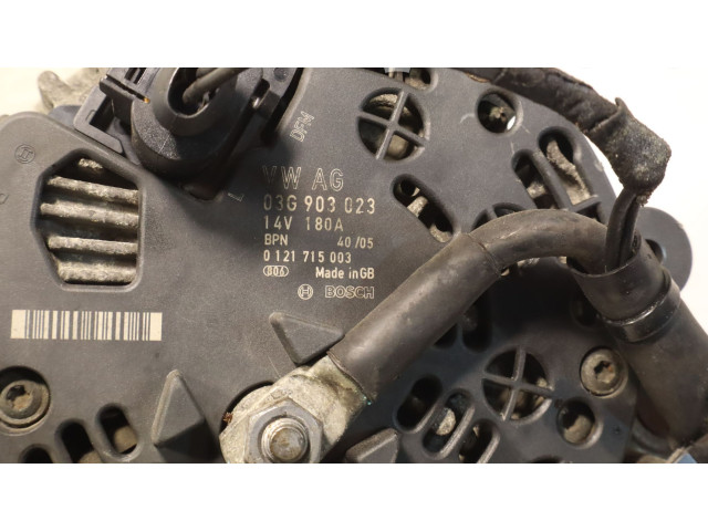 Генератор 03G903023 Volkswagen PASSAT B6