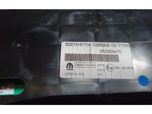 Turbodmychadlo Спидометр (приборный щиток) 5550011005, 5550011005 Fiat Doblo