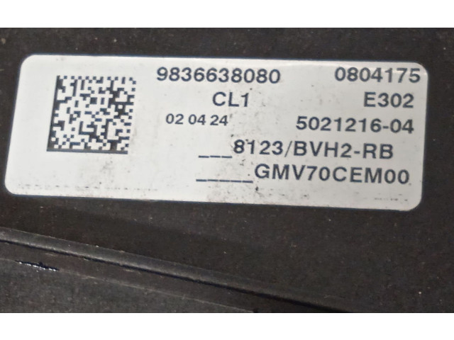 Вентилятор радиатора     9836638080    Peugeot Partner III 