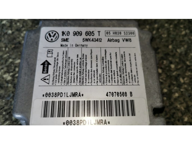 Блок подушек безопасности 1K0909605T Volkswagen Golf Plus
