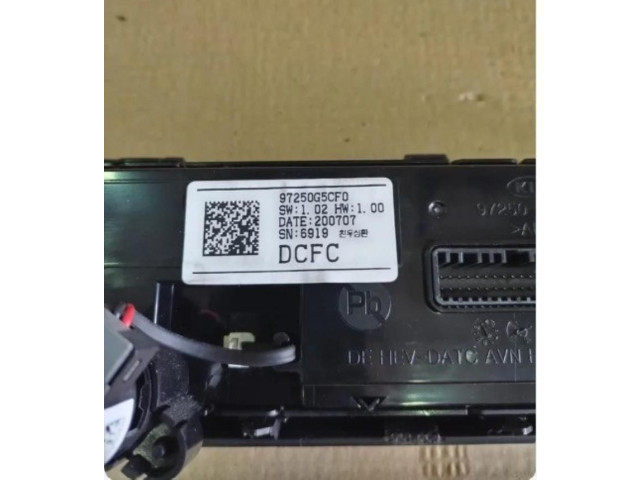 Блок управления климат-контролем 97250G5CF0   KIA Niro