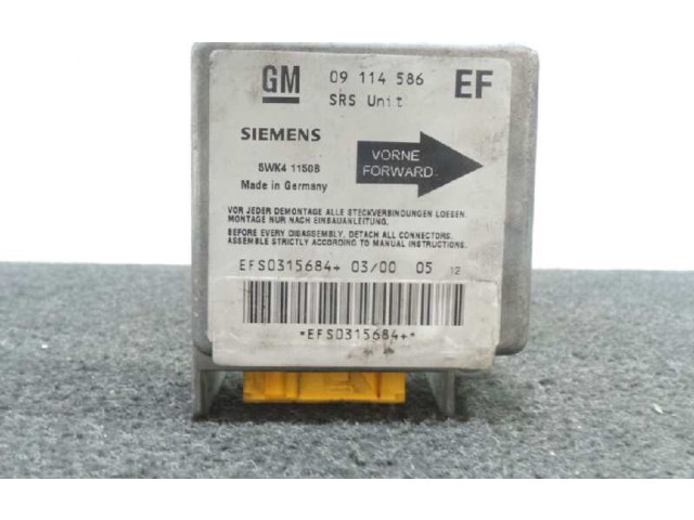 Блок подушек безопасности SIEMENS   Opel Tigra A