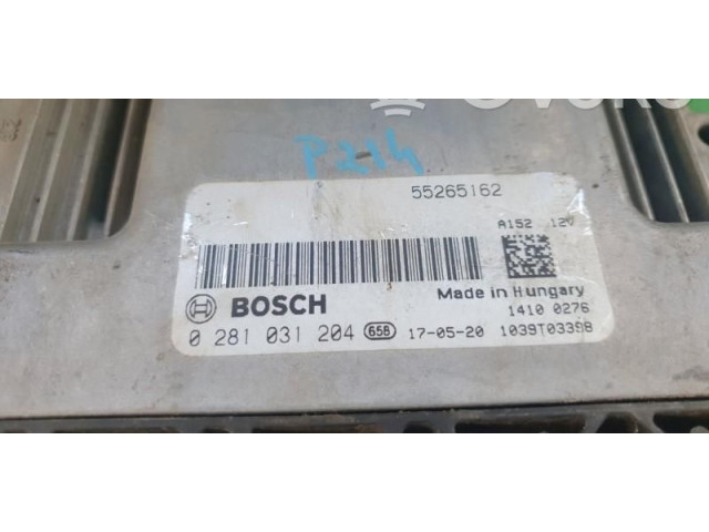 Блок управления двигателем Блок управления 55265162. Jeep Renegade