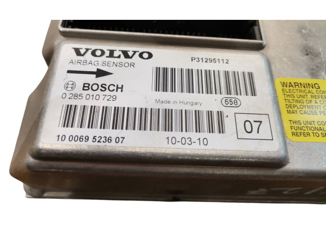 Блок подушек безопасности P31295112, 0285010729   Volvo XC90