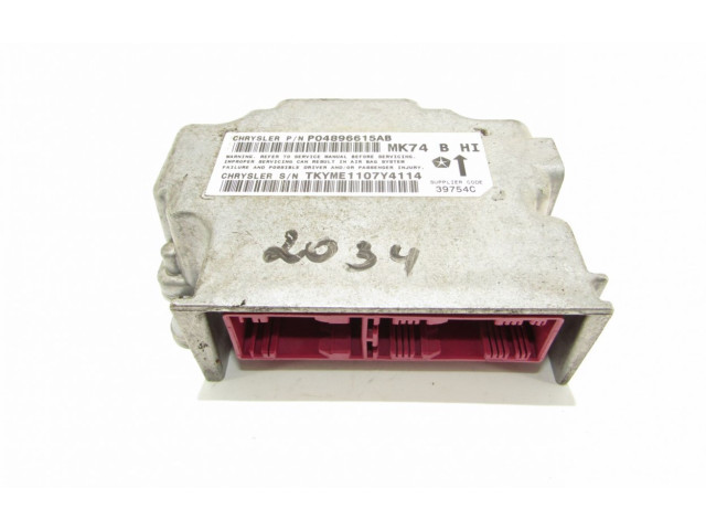 Блок подушек безопасности P04896615AB Jeep Patriot