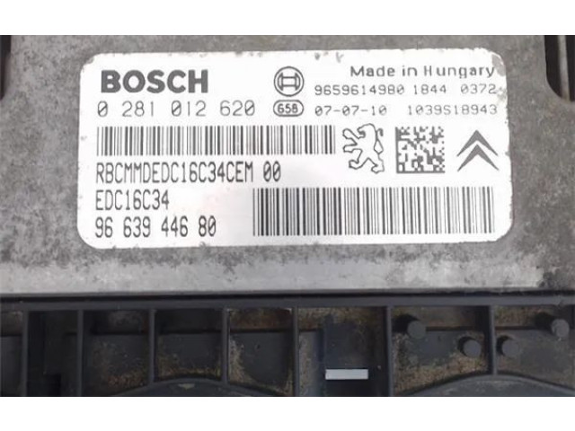 Řídící jednotka 281012620, 9659614980 Citroen Berlingo 2007