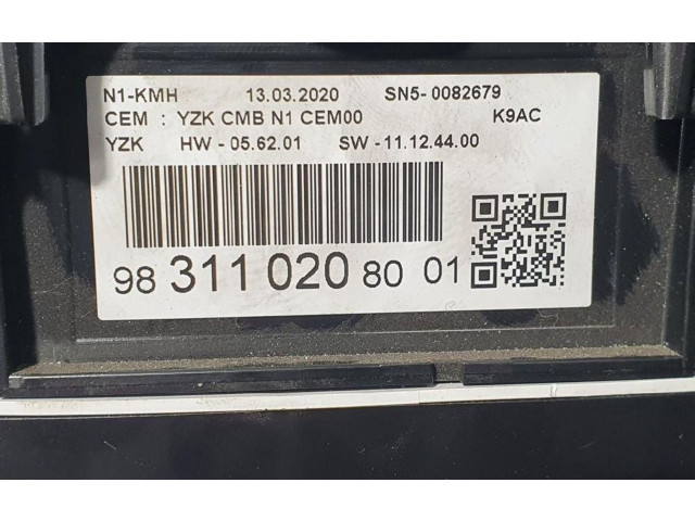 Спидометр (приборный щиток) 9831102080, SN50082679 Citroen Berlingo