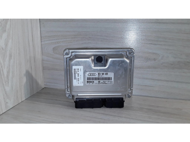 Блок управления двигателя 0261207579, 8E0909059 Audi A4 S4 B6 8E 8H