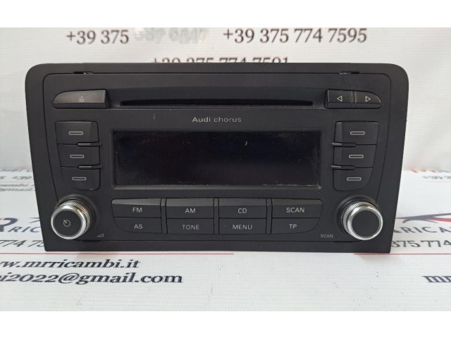 Турбина Радио/ проигрыватель CD/DVD / навигация Audi A3 S3 8P 8P0035152E, 8P0035152E