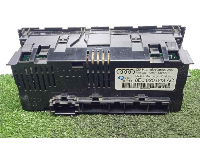 Блок управления климат-контролем 8E0820043AC Audi A4 Allroad