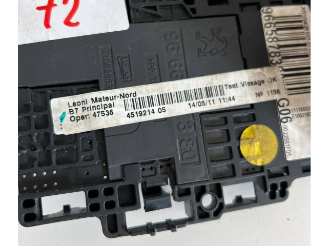 Блок предохранителей 9665878380, 0022661F01 Citroen DS4