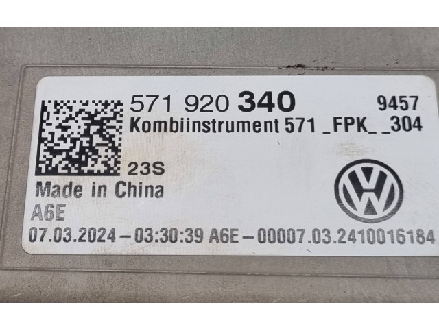 Přístrojová deska  Volkswagen Tiguan Allspace 2018 571920340  