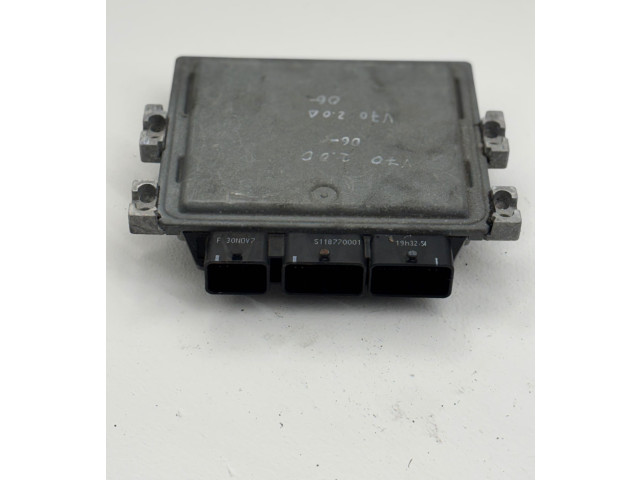 Блок управления двигателя 31269189AA, 5WS40608DT   Volvo V70