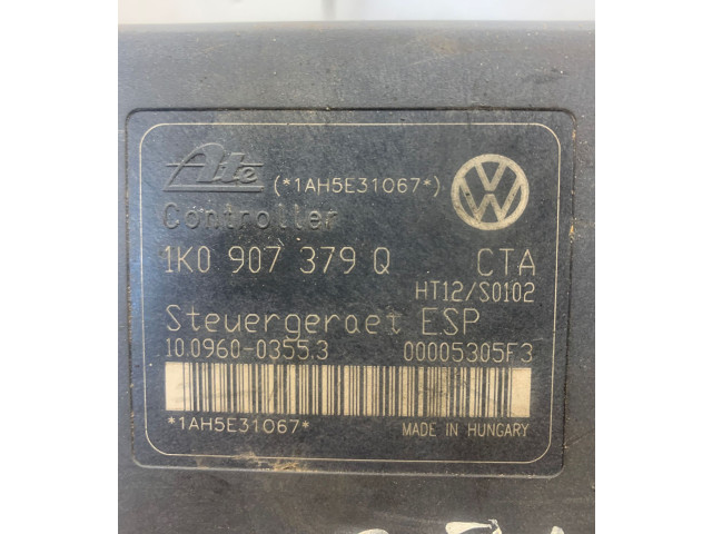 Блок АБС 1K0907379Q, 00005305F3 Volkswagen Golf Plus 2005 - 2013 года
