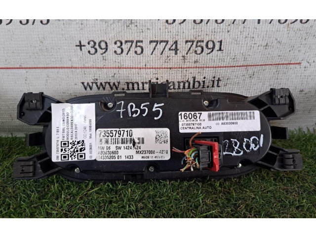 Блок управления климат-контролем 735579710, 199B4000   Fiat 500L