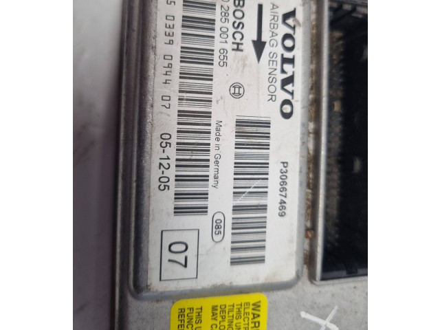 Блок подушек безопасности P30667469, 0285001655   Volvo V70