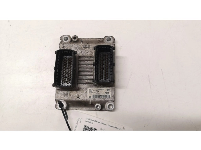 Блок управления двигателя 55350552, 0261207962 Opel Corsa C
