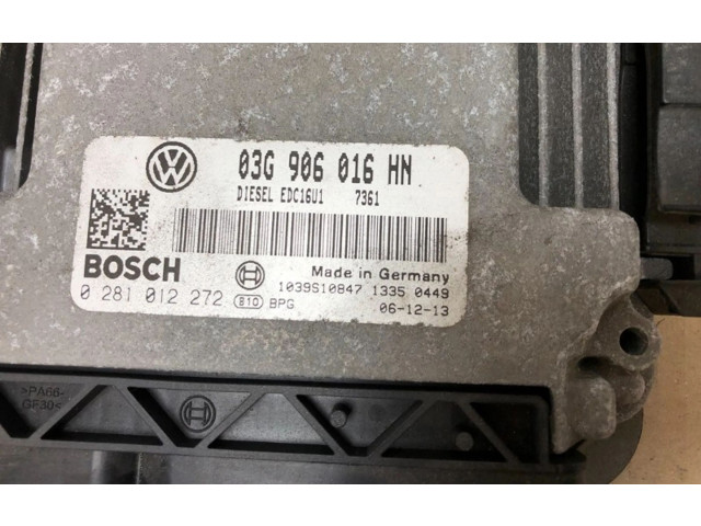 Řídící jednotka 0281012272, 0281012272 Volkswagen Caddy 2007