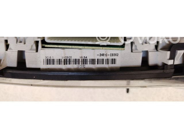 Přístrojová deska Nissan Navara D40 2005 24810EB362